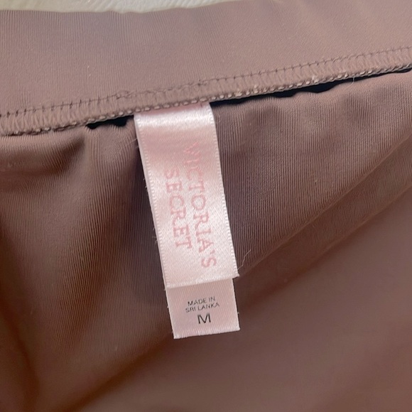 ❤️ VICTORIAS SECRET Women's PINK Cover-Up Brown Mini Skirt Pull On Size M - Picture 5 of 6